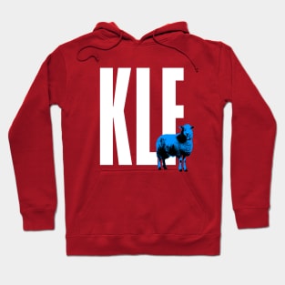 KLF and blue sheep Hoodie